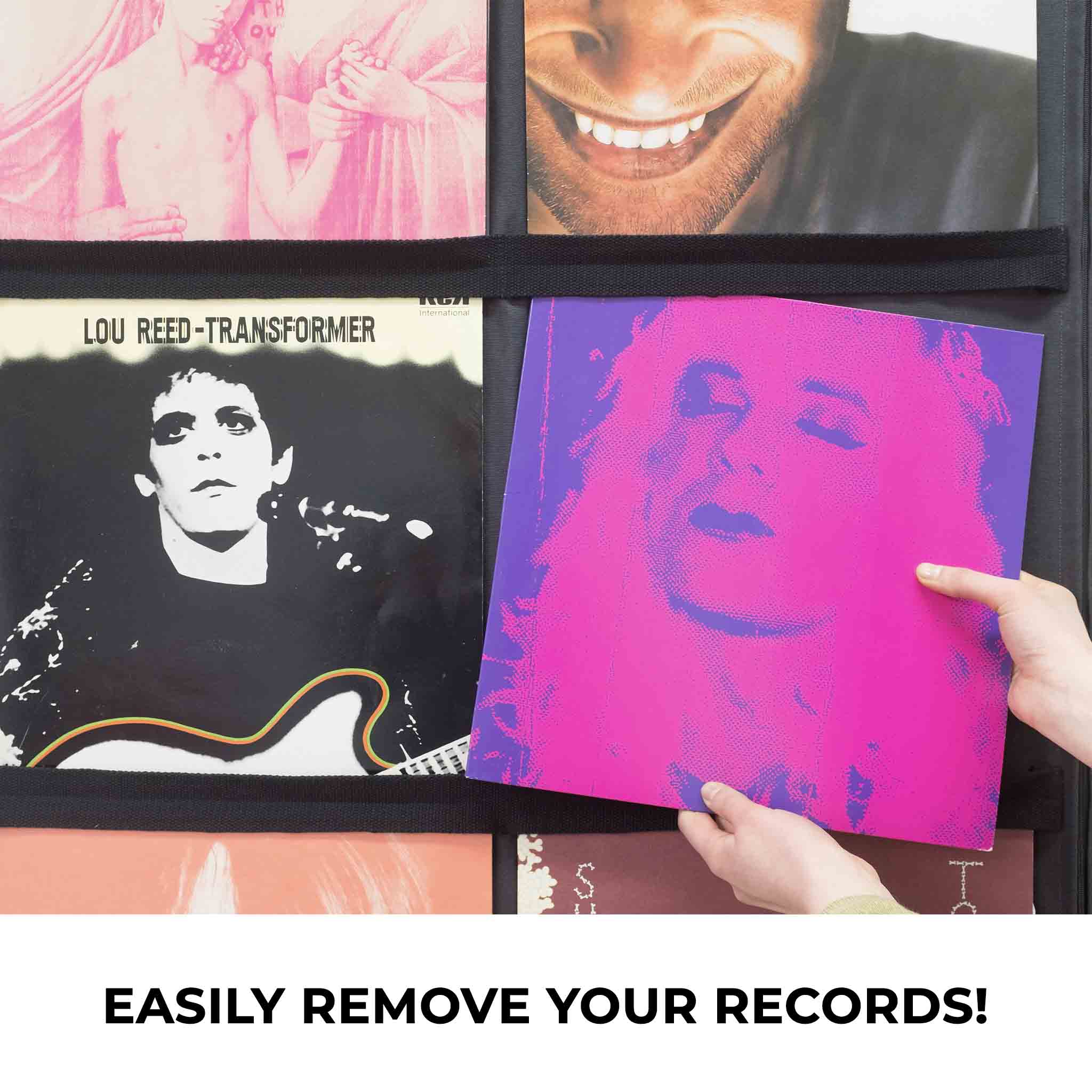 12" Vinyl Record Display Frame - LP Wall Storage - View 2